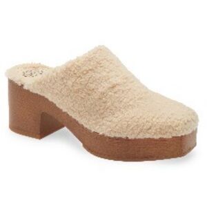 Vince Camuto Rimindel Shearling Clogs